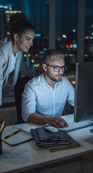 IT Solutions team at work